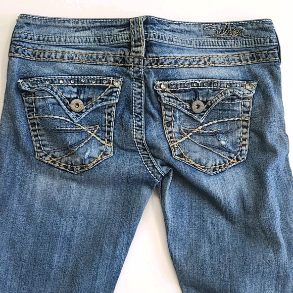 💕SOLD 💕Silver Jeans- Tuesday Boot - Boot Cut Jean W28/L33 - Picture 5 of 7